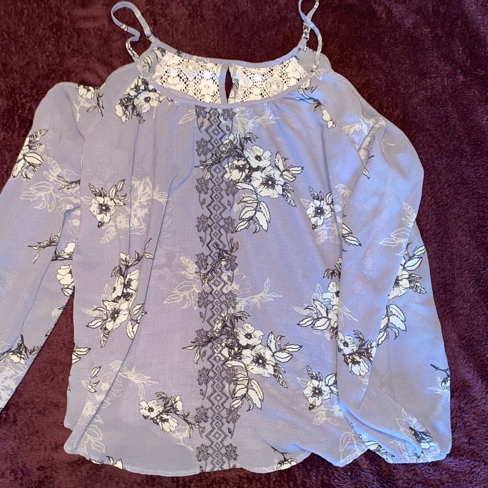 off the shoulder blouse